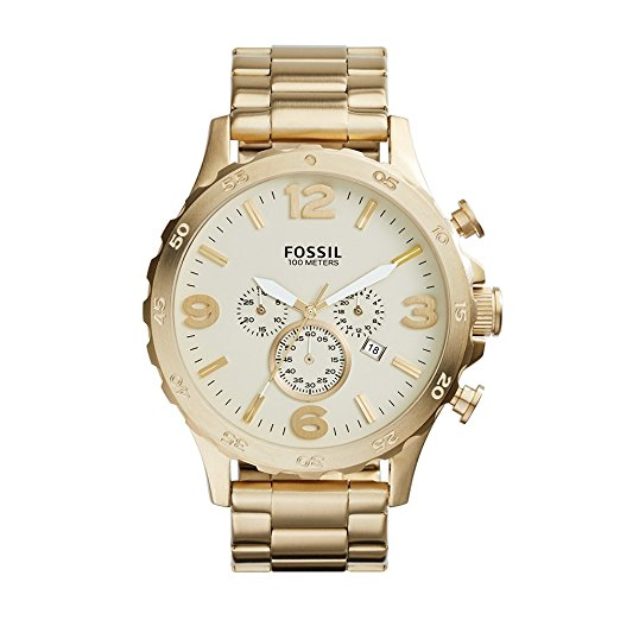 Normally $165, this Fossil watch is 66 percent off today (Photo via Amazon)