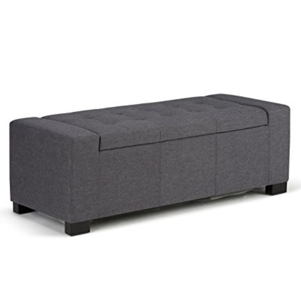 Normally $390, this storage ottoman bench is 71 percent off for Prime Day (Photo via Amazon)