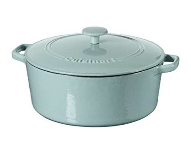 Normally $250, this cast iron pot is 72 percent off today (Photo via Amazon)
