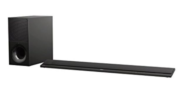 Normally $500, this sound bar is 30 percent off (Photo via Amazon)
