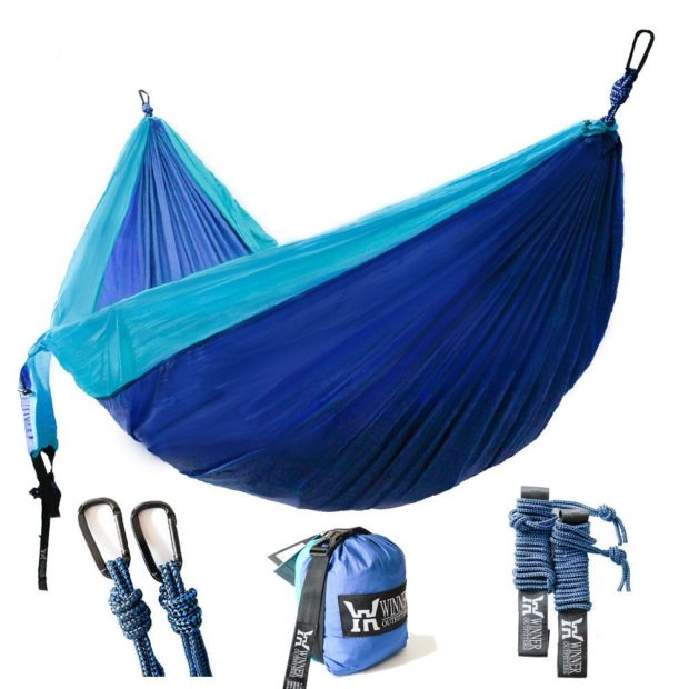 Think of all the relaxation this hammock could provide you (Photo via Amazon)