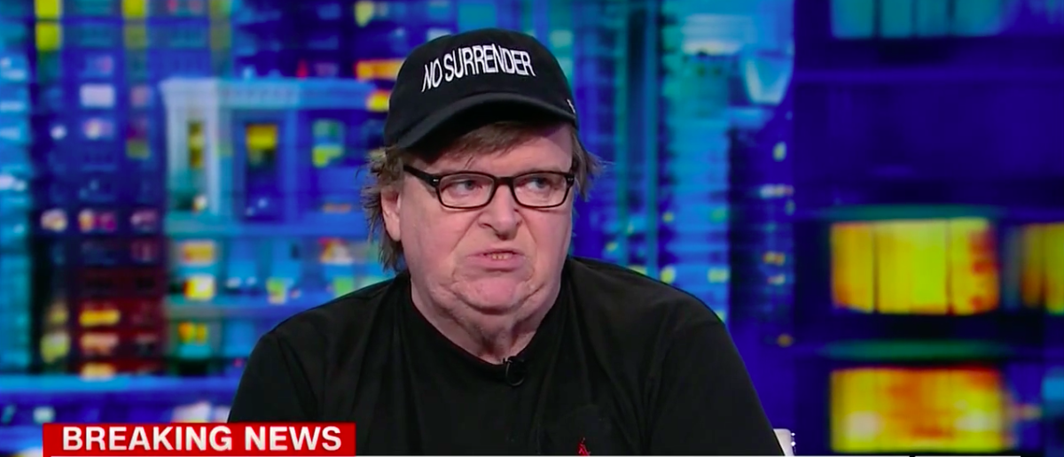 Screen Shot Michael Moore: 'White America' Is 'Culpable' (CNN: Aug 15, 2017)