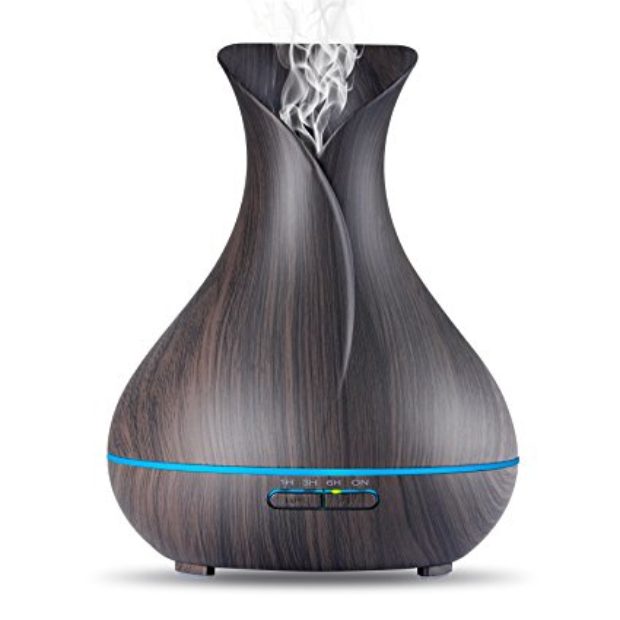 Normally $110, this essential oil diffuser is 69 percent off today (Photo via Amazon)