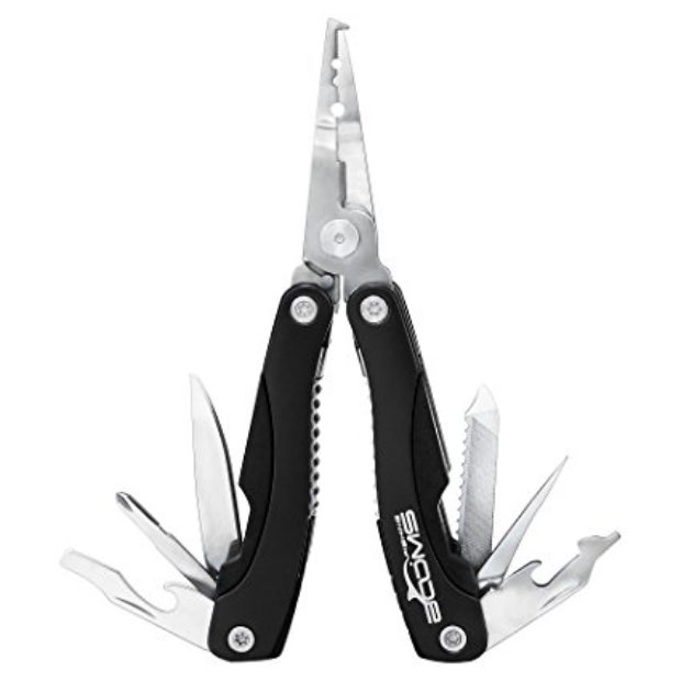Normally $25, these fishing pliers are 49 percent off (Photo via Amazon)