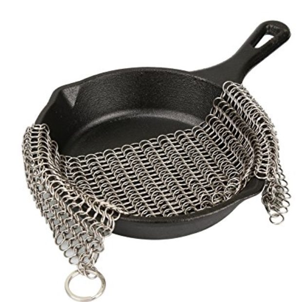 Normally $50, this cast iron cleaner 66 percent off (Photo via Amazon)