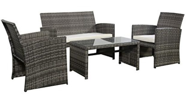 Normally $280, this patio furniture set is 36 percent off today (Photo via Amazon)