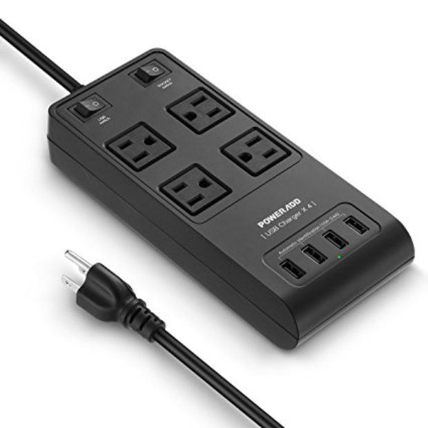Normally $50, this surge protector is 61 percent off today (Photo via Amazon)