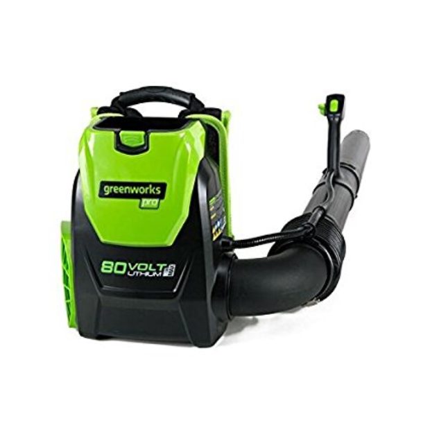 Normally $200, this cordless backpack blower is 21 percent off today (Photo via Amazon)