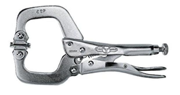 Normally $12, this #1 bestselling c-clamp is 41 percent off today (Photo via Amazon)