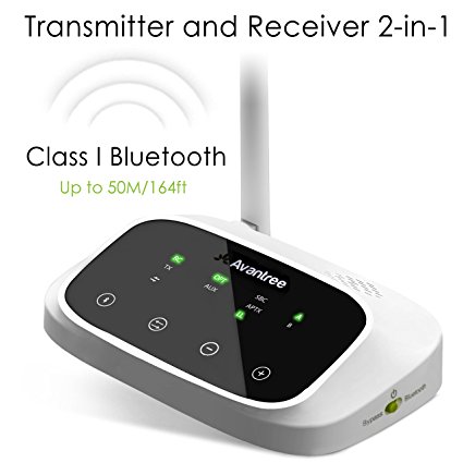 Normally $70, this bluetooth transmitter/receiver is 36 percent off today (Photo via Amazon)