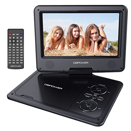 Normally $100, this portable DVD player is 61 percent off with this code (Photo via Amazon)