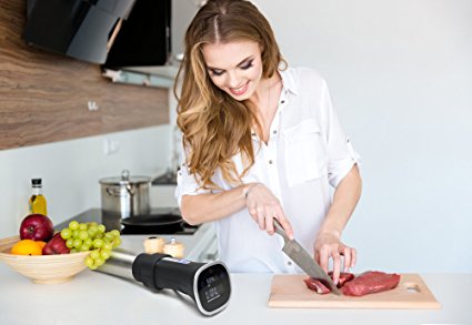 This girl knows what's up with the sous vide (Photo via Amazon)