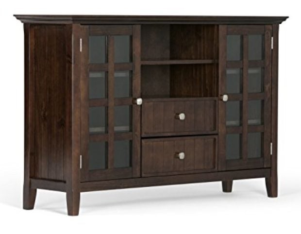 Normally $600, this TV stand is 51 percent off (Photo via Amazon)