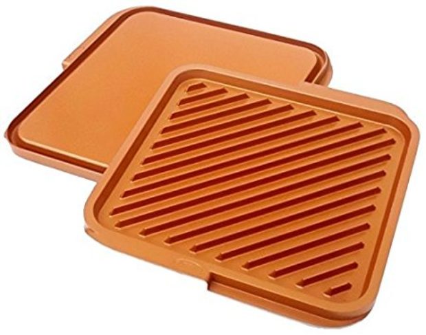Normally $30, this reversible griddle is 28 percent off today (Photo via Amazon)