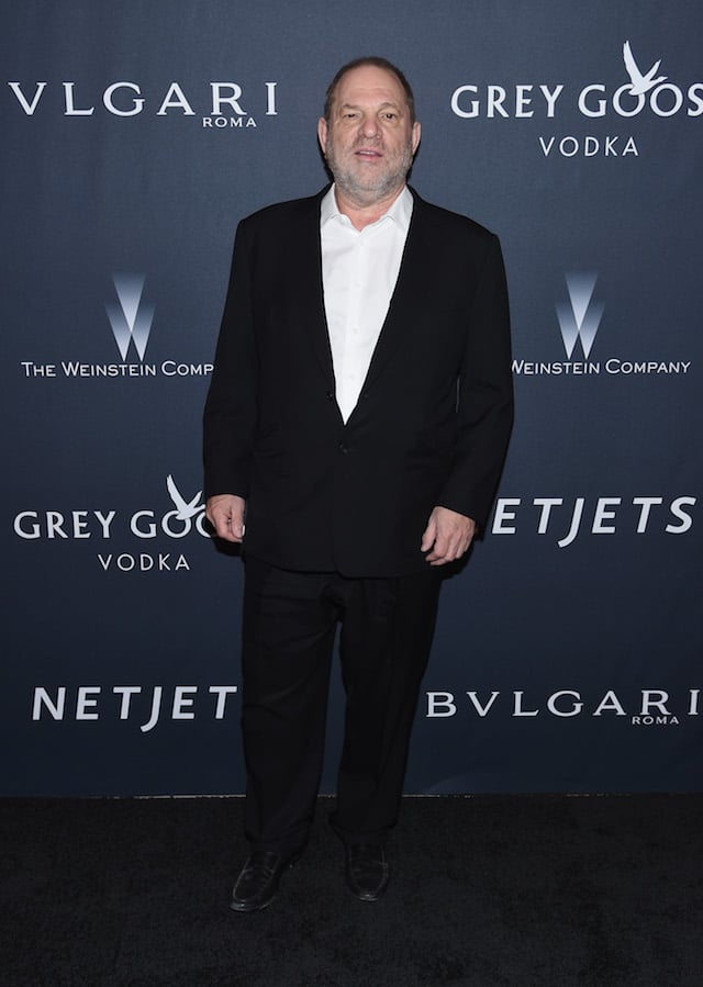 BEVERLY HILLS, CA - FEBRUARY 25: HProducer Harvey Weinstein attends The Weinstein Company's Pre-Oscar Dinner in partnership with Bvlgari and Grey Goose at Montage Beverly Hills on February 25, 2017 in Beverly Hills, California. (Photo by Dimitrios Kambouris/Getty Images for The Weinstein Company)