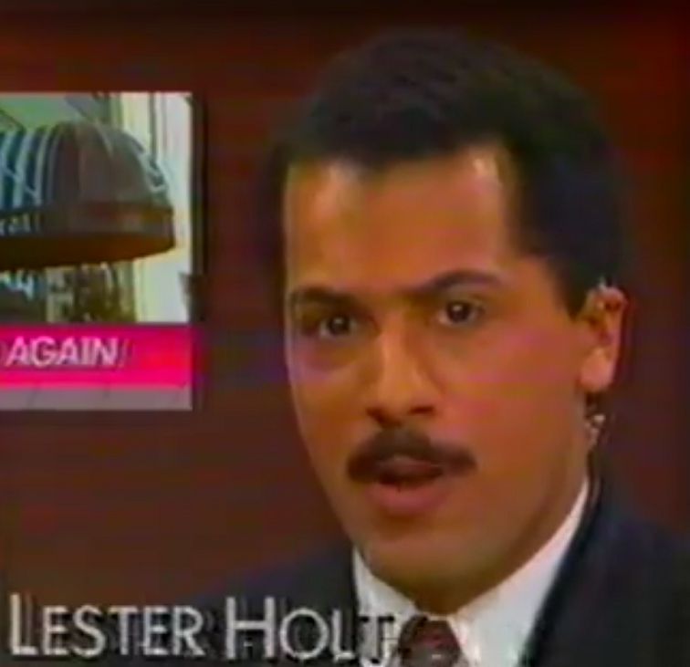 Lester Holt with amazing mustache YouTube screenshot/BetaMax