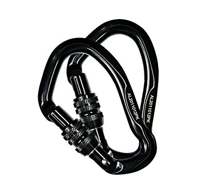 Normally $35, this 2-pack of carabiners is 57 percent off today (Photo via Amazon)