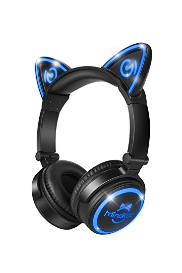 Normally $70, these bluetooth cat headphones are 69 percent off with this code (Photo via Amazon)