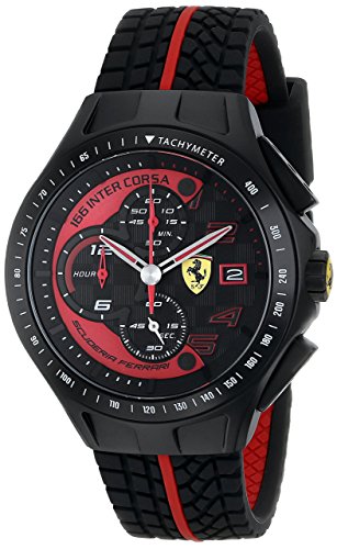Normally $315, this Ferrari watch is 69 percent off today (Photo via Amazon)
