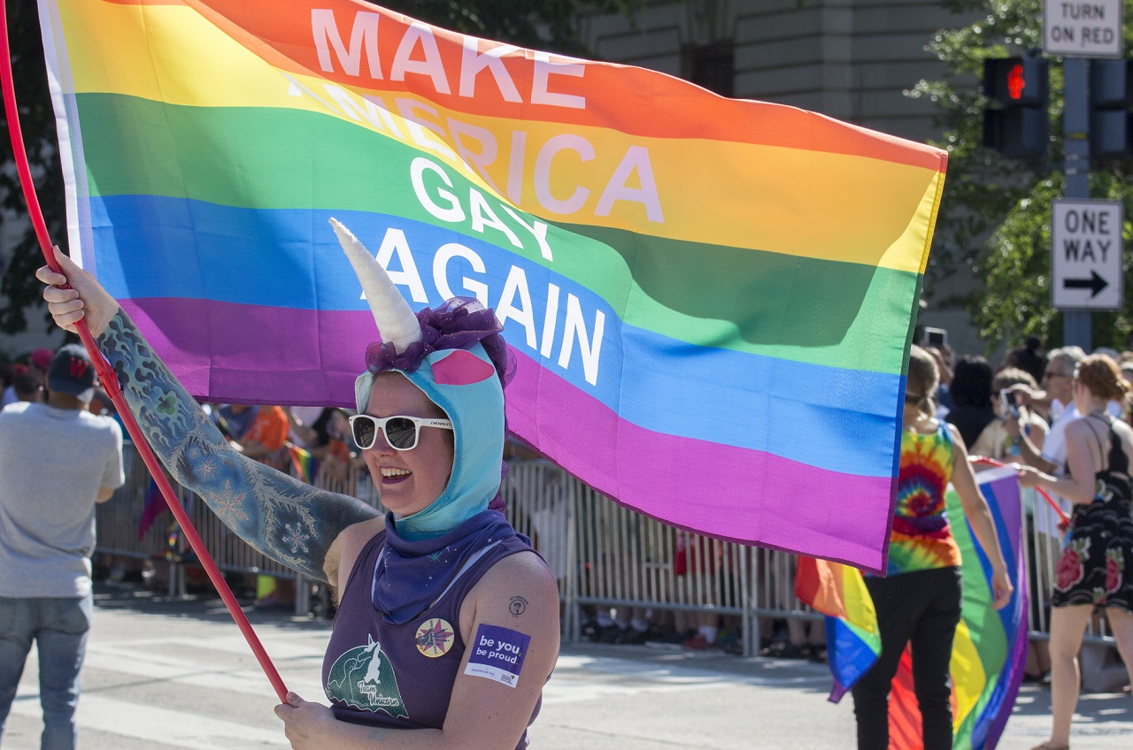 gay pride parade Shutterstock/TJ Brown