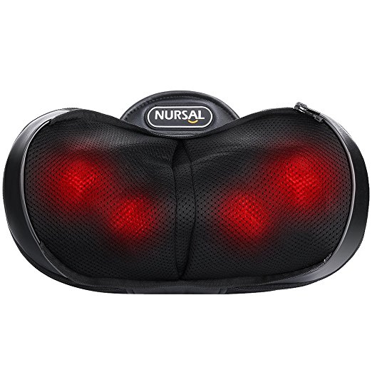 Normally $80, this shiatsu pillow massager is 63 percent off with this code (Photo via Amazon)