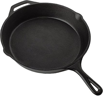 Normally $100, this cast iron skillet is 70 percent off today (Photo via Amazon)