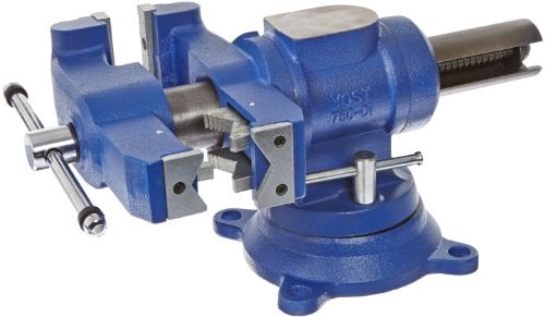 Normally $180, this bench vise is 31 percent off today (Photo via Amazon)