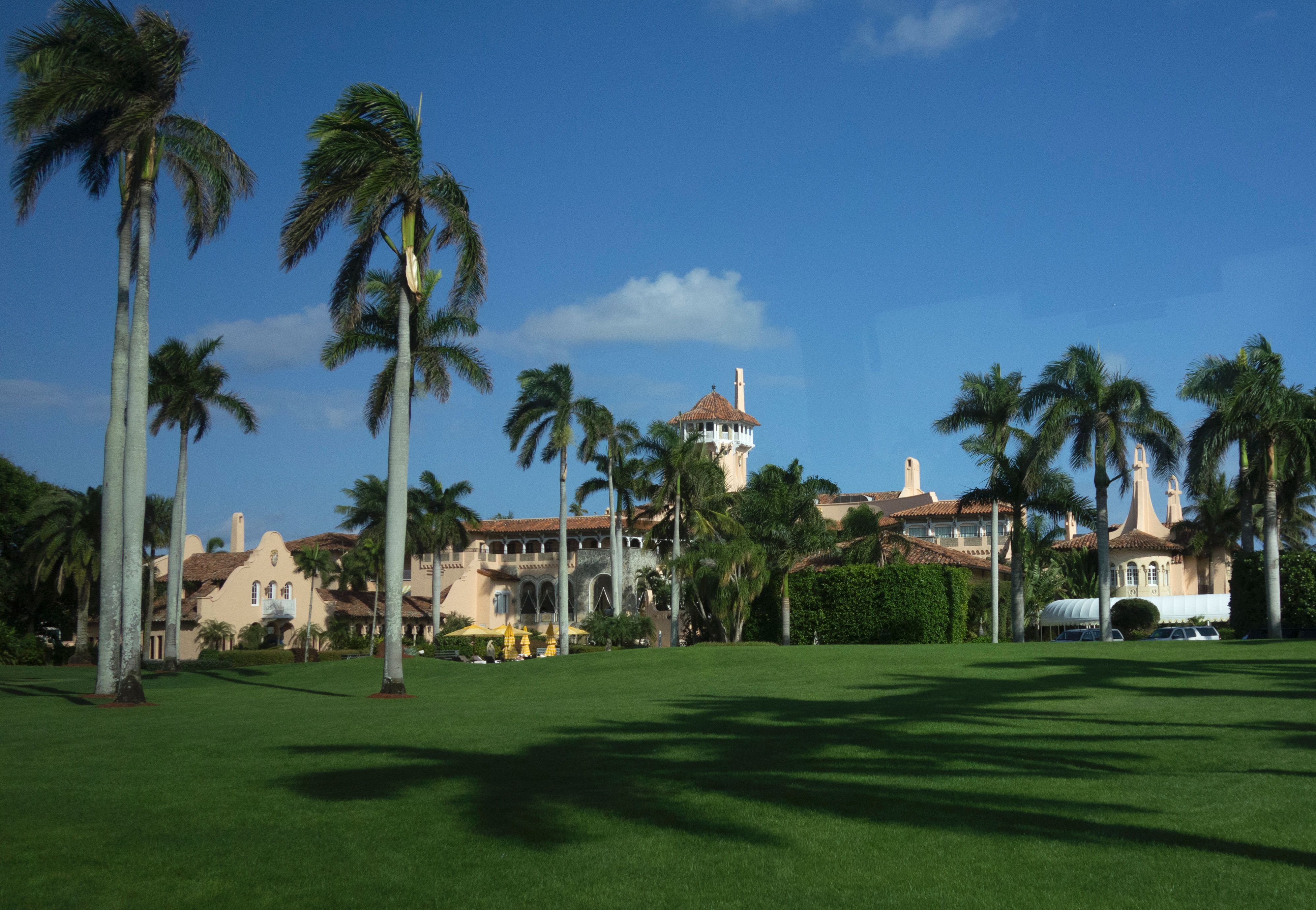 The Mar-a-Lago Club January 1, 2017 at Mar-a-Lago in Palm Beach, Florida. DON EMMERT/AFP/Getty Images