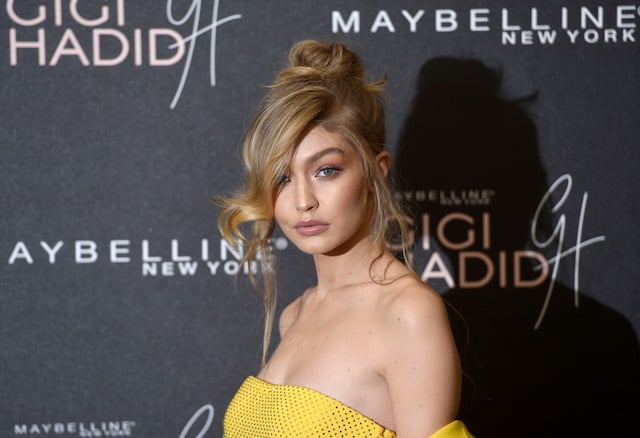 LONDON, ENGLAND - NOVEMBER 07: Gigi Hadid attends the Gigi Hadid X Maybelline party held at "Hotel Gigi" on November 7, 2017 in London, England. (Photo by Stuart C. Wilson/Getty Images)