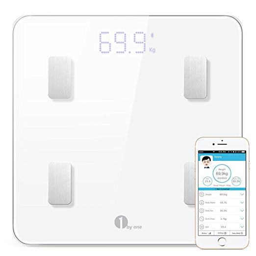 Normally $55, this bluetooth scale is 58 percent off today (Photo via Amazon)