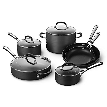 Normally $203, this 10-piece cookware set is 48 percent off today (Photo via Amazon)
