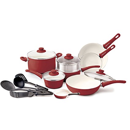 Normally $86, this 16-piece cookware set is 30 percent off today (Photo via Amazon)