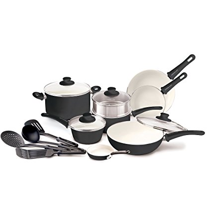 Normally $86, this 16-piece cookware set is 30 percent off today (Photo via Amazon)