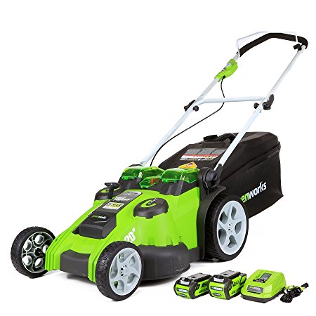 Normally $399, this cordless lawn mower is 39 percent off today (Photo via Amazon)