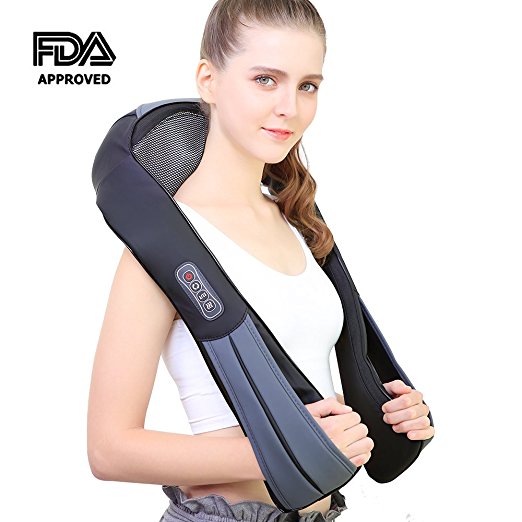 Normally $66, this shoulder massager is 14 percent off with this code (Photo via Amazon)