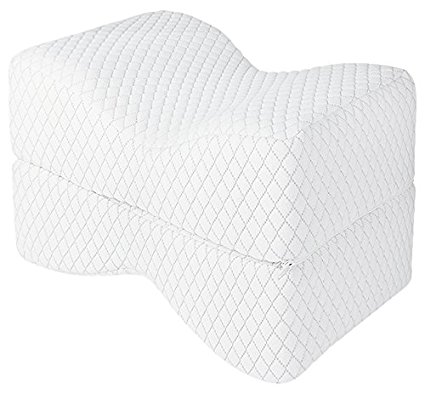Normally $40, this memory foam knee pillow is 60 percent off with this code (Photo via Amazon)