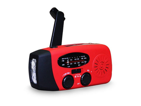 Normally $90, this radio/flashlight is 83 percent off with code BFRIDAY20