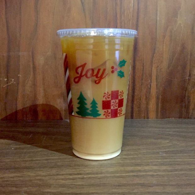 2017 Dunkin Donuts Iced Christmas Coffee Cup (Thomas Phippen/TheDCNF)