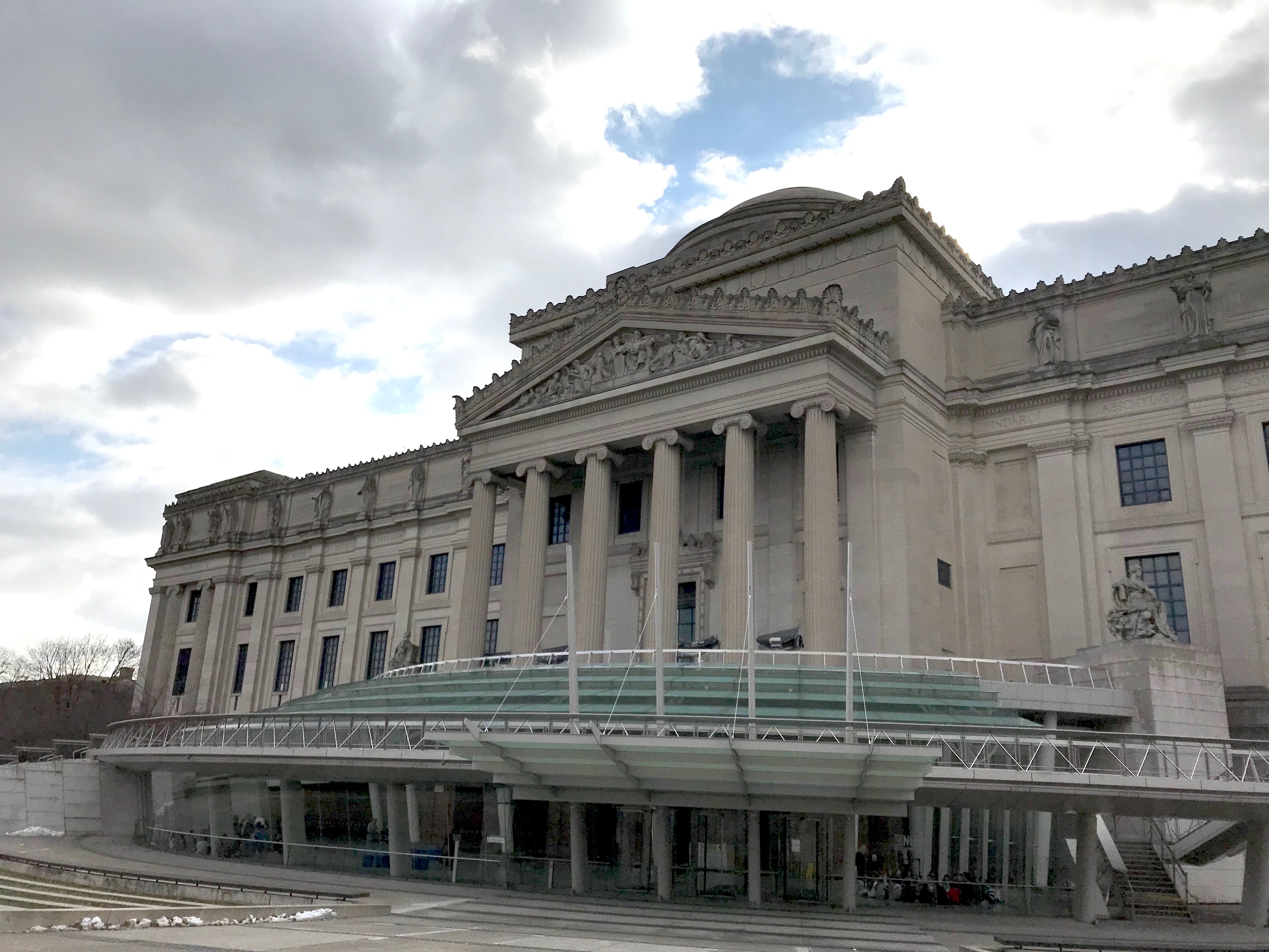 The front of the Brooklyn Museum in New York City. (DCNF/Ethan Barton)