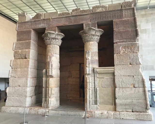 The Temple of Dendur is housed in the Sackler Wing at the Metropolitan Museum of Art in New York City. (DCNF/Ethan Barton)