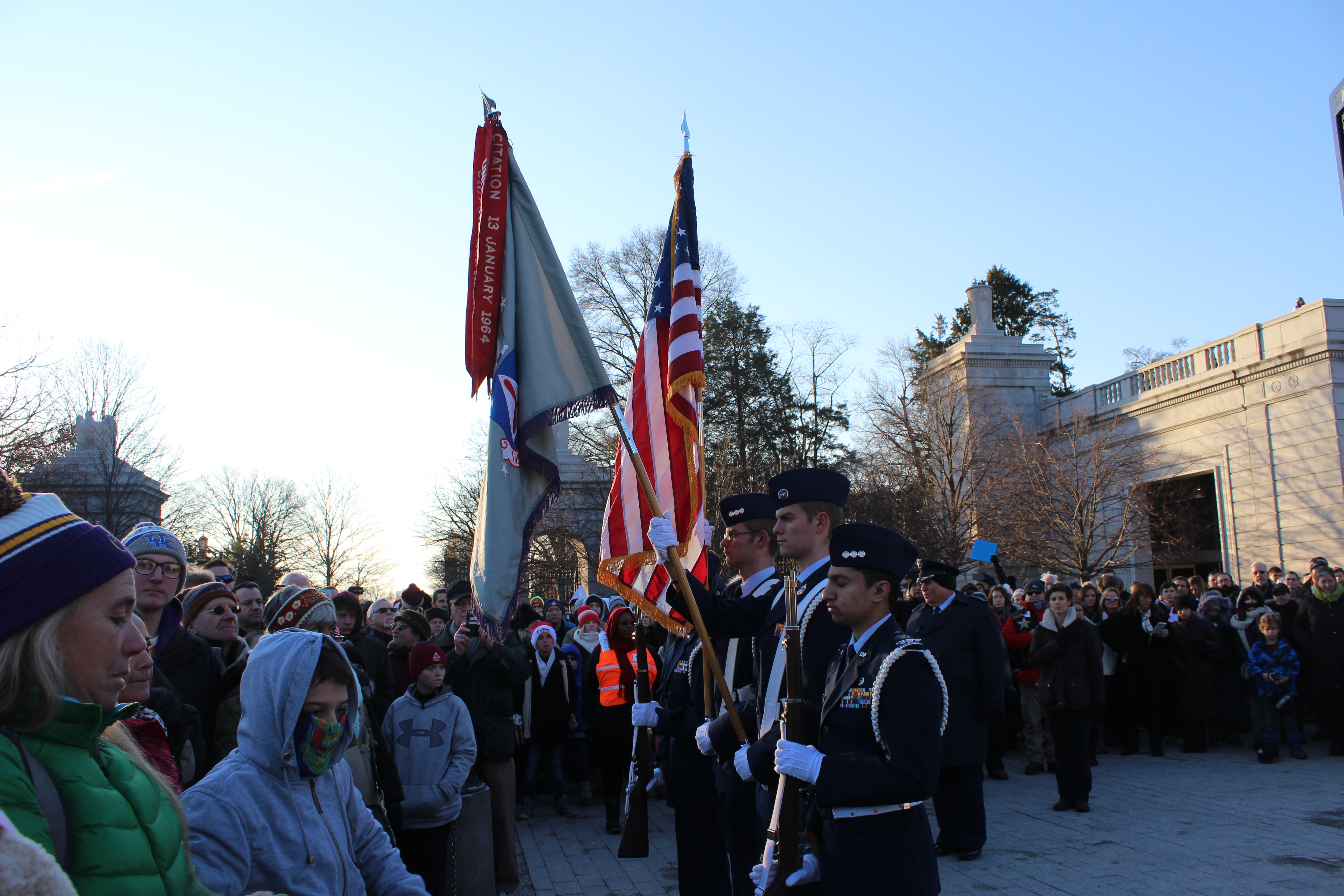 American Flag at Wreaths Across America (Julia Nista/The Daily Caller)