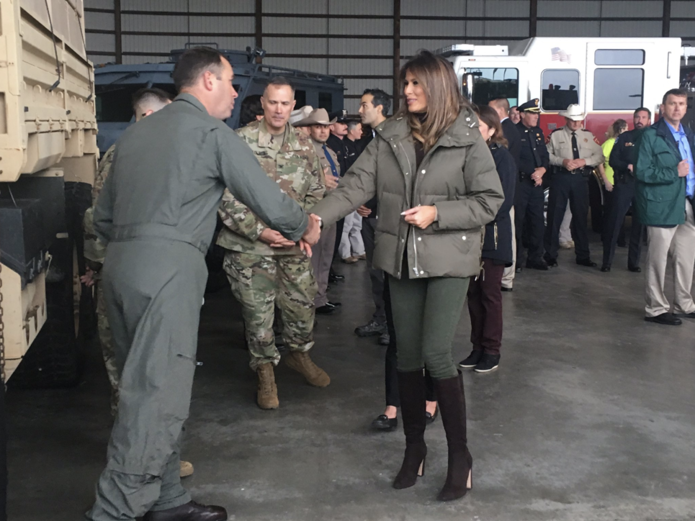 Melania Sent An Amazing Message To Her Haters With The Shoes She Wore