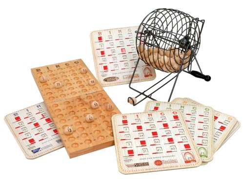 Normally $60, this Bingo set is 59 percent off today (Photo via Amazon)