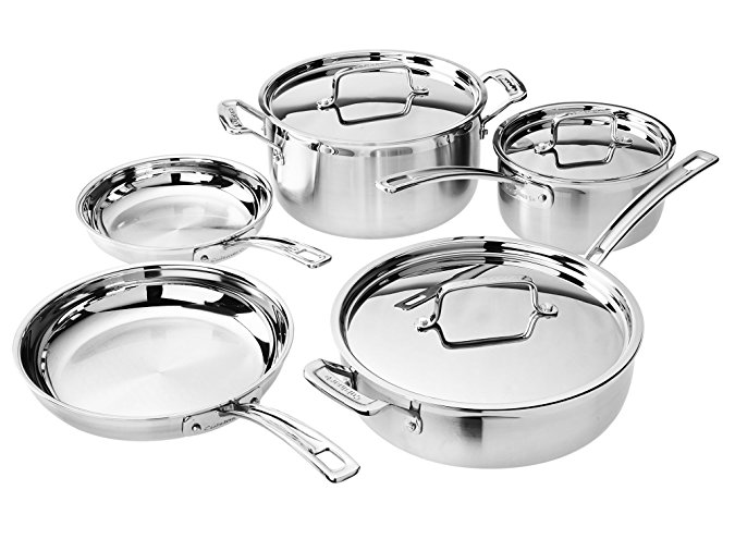 Normally $510, this 8-piece cookware set is 73 percent off today (Photo via Amazon)