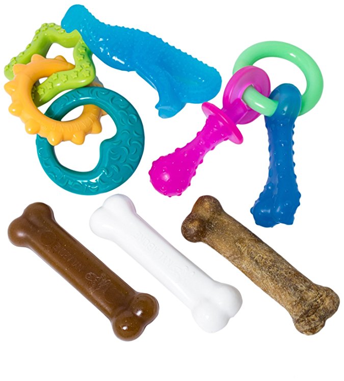 Normally $34, these chew toys are 71 percent off today (Photo via Amazon)