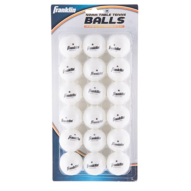 Normally $13, this pack of table tennis balls is 55 percent off today (Photo via Amazon)