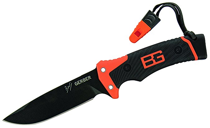 Normally $105, this Gerber Bear Grylls knife is 45 percent off (Photo via Amazon)