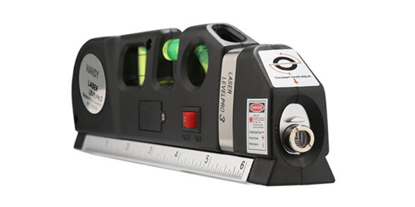 Normally $50, this laser level and measuring tape is 54 percent off