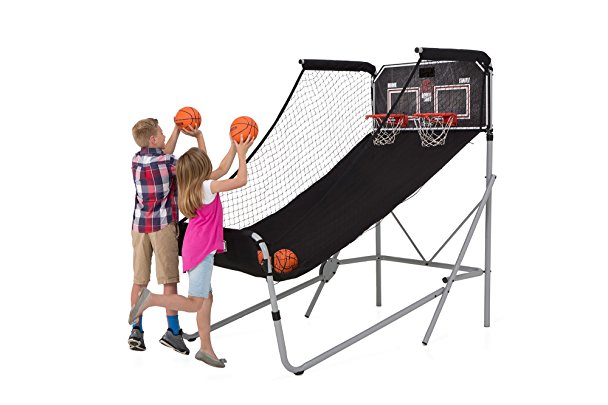 Normally $347, this arcade basketball system is 43 percent off today (Photo via Amazon)