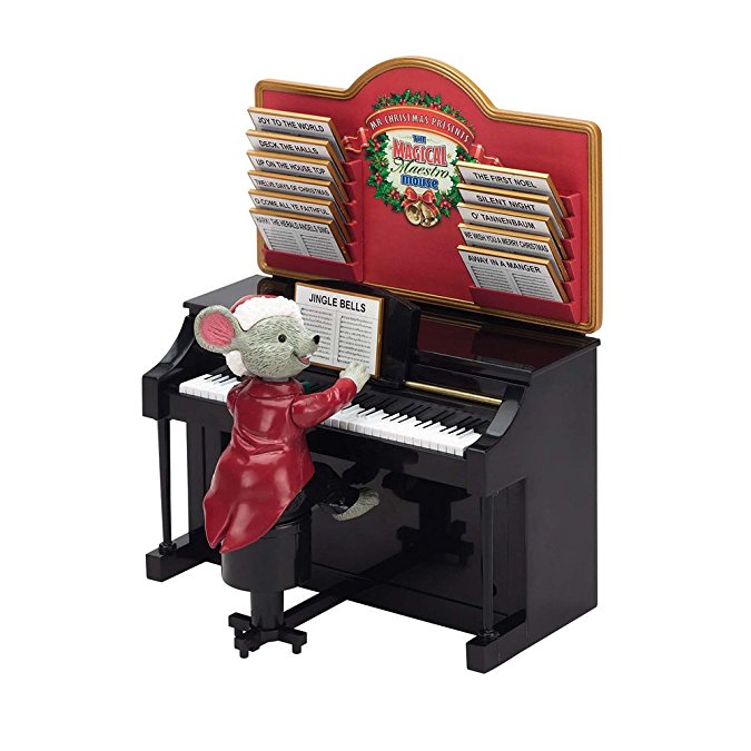 Normally $95, this mouse plays 24 different Christmas songs on the piano, and it is 68 percent off (Photo via Amazon)